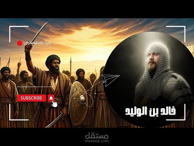 تعليق صوتي لقناة بصمات خالدة  ( خالد بن الوليد)