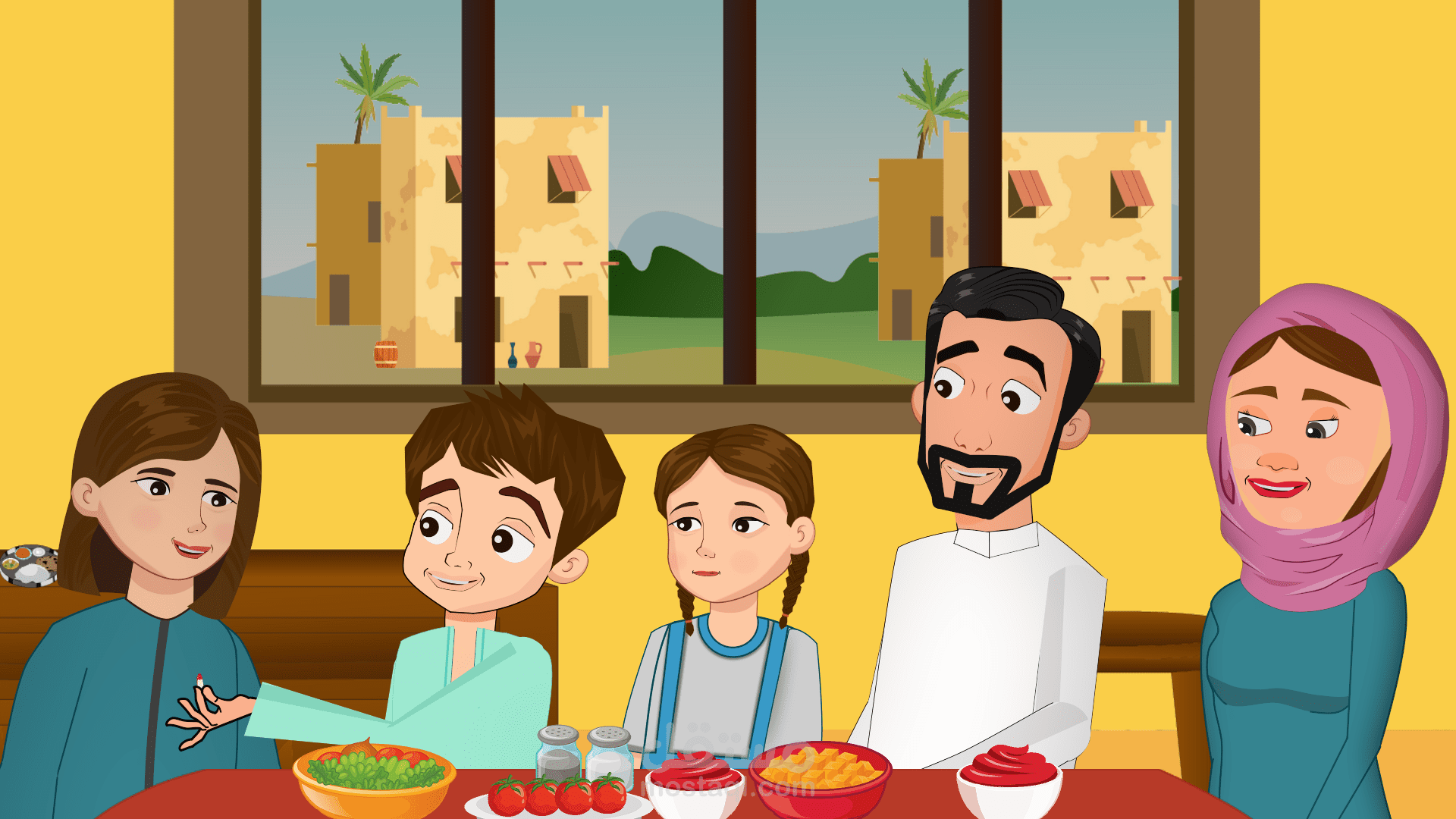 رحلة الطفل "أنس" مع الطماطم