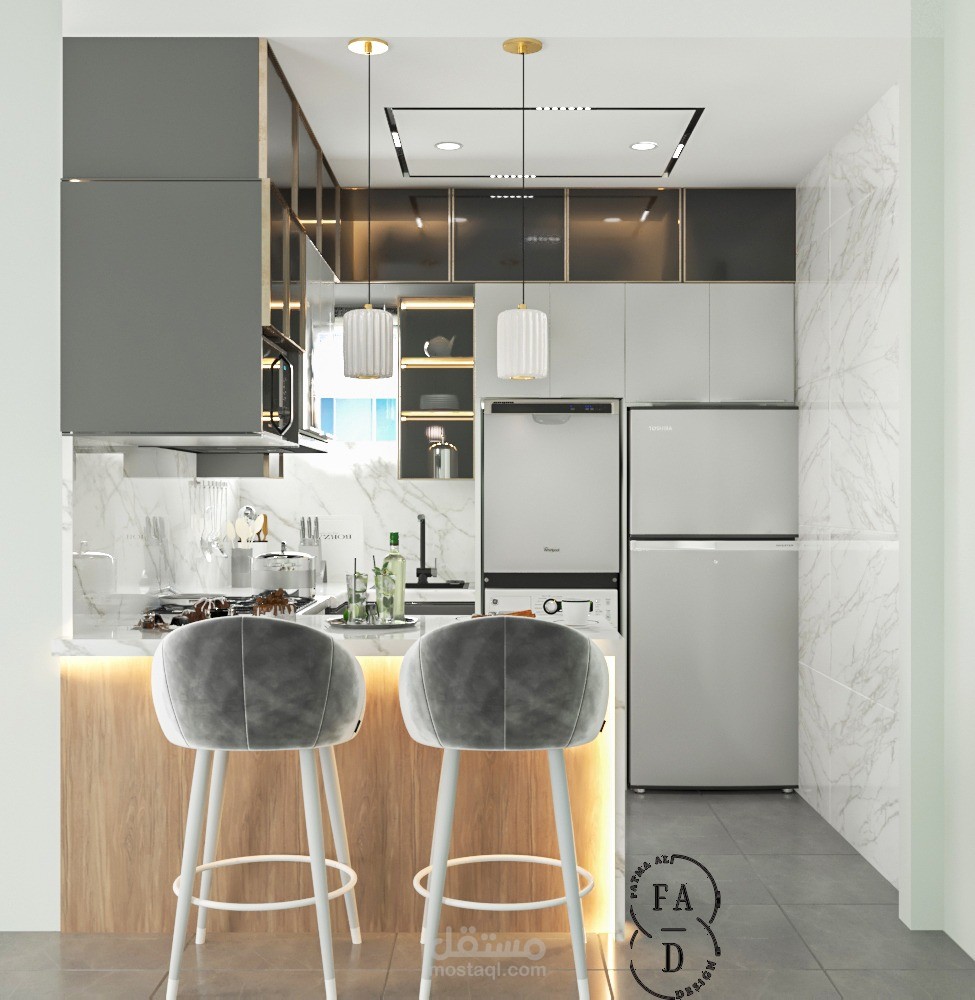 تصميم مطبخ