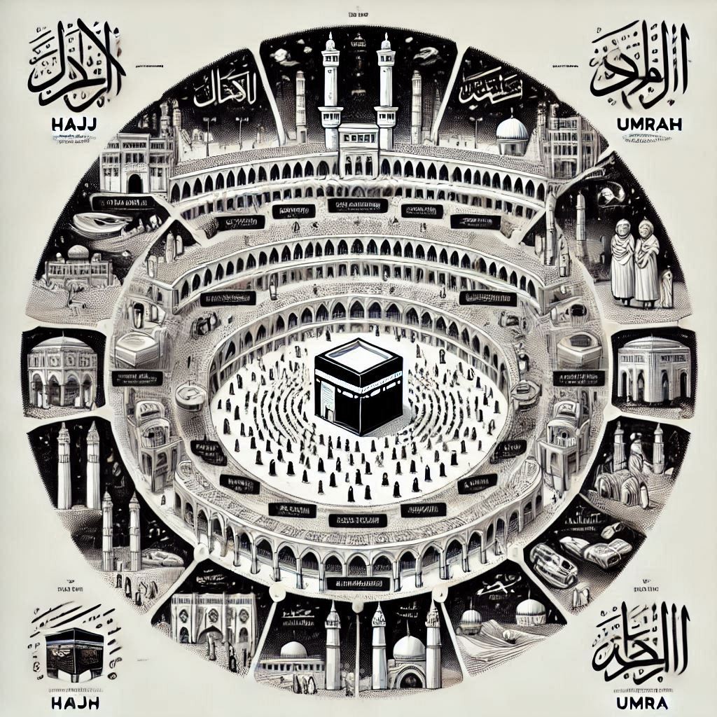 تصميم مناسك الحج والعمرة