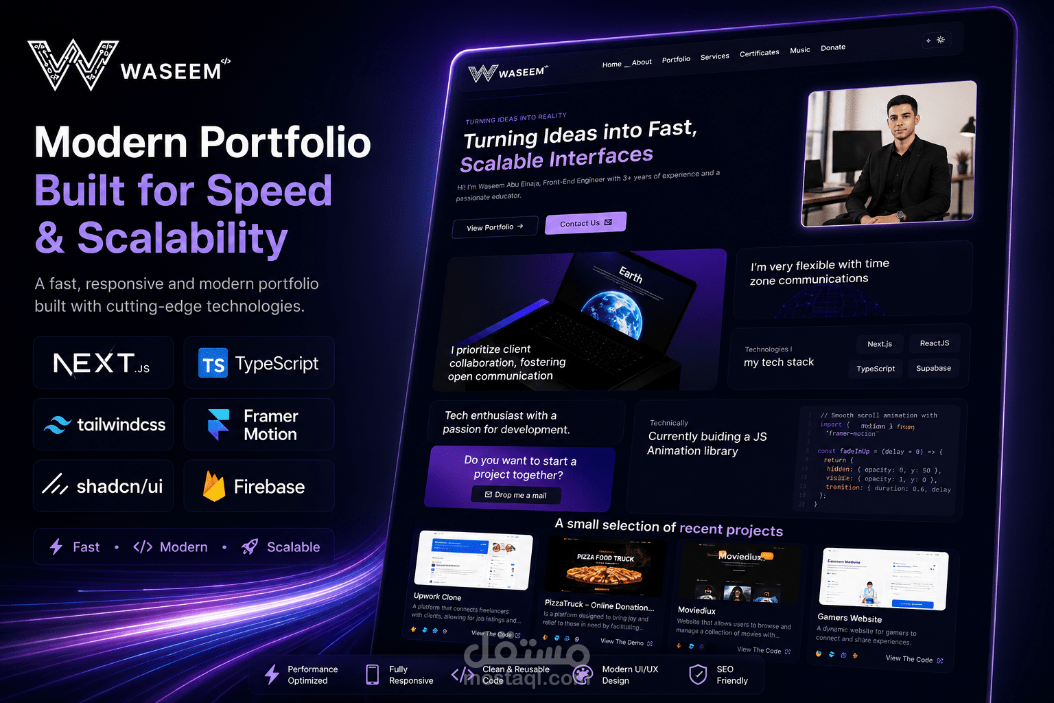 Interactive Web Projects Portfolio
