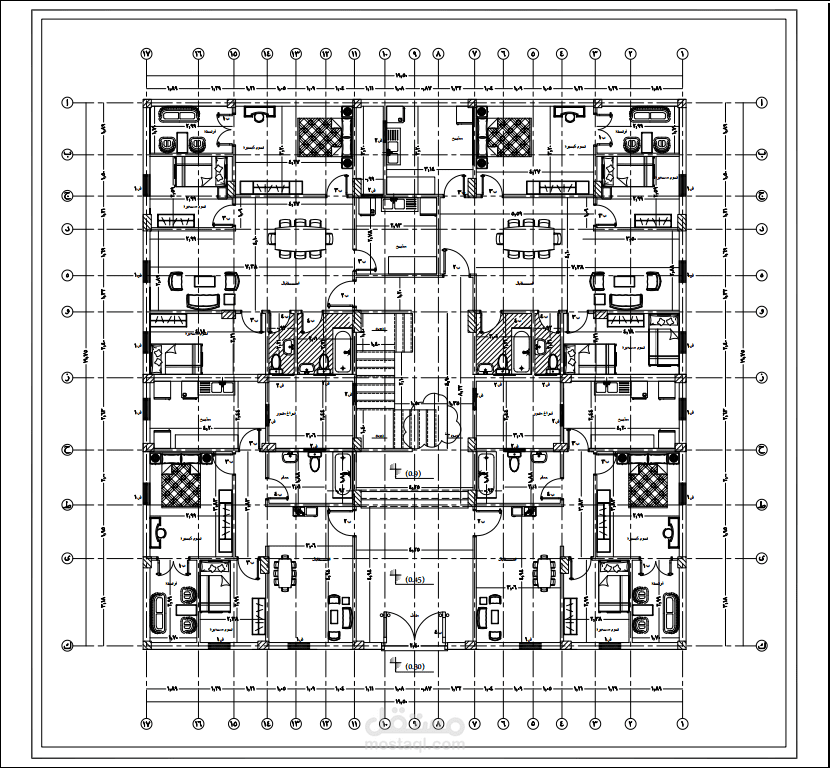 مشروع عمارة سكنية