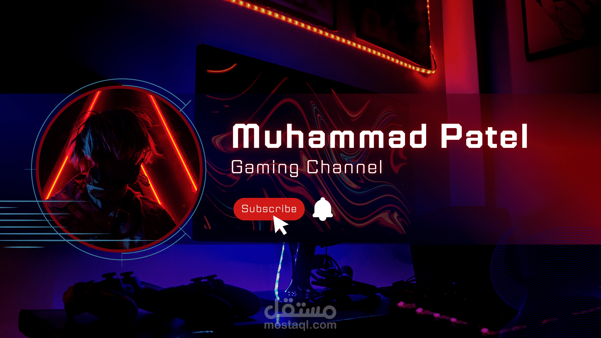 غلاف يوتيوب