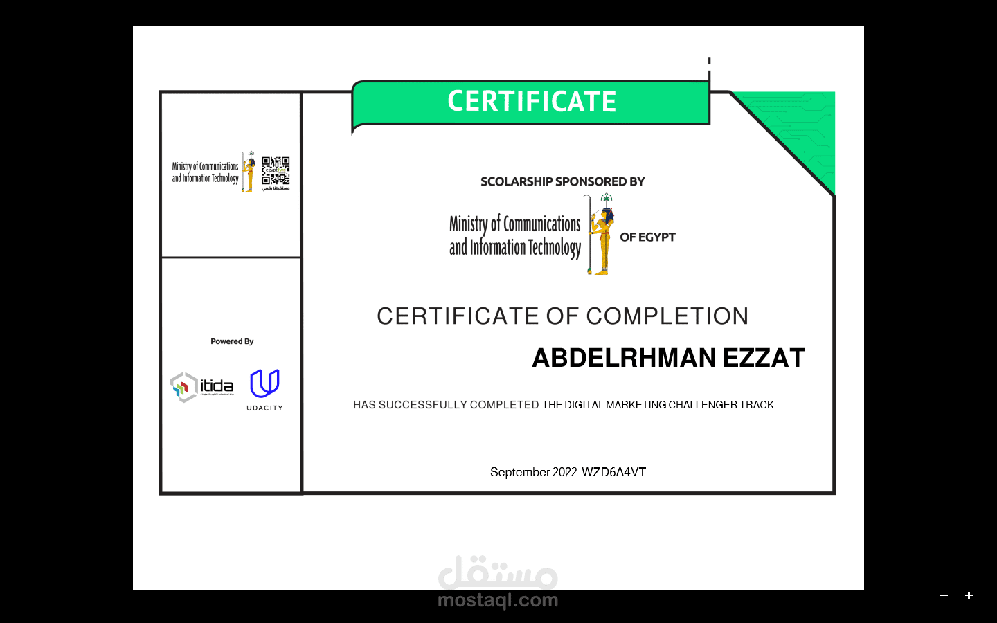 Fundamentals of Digital Marketing from udacity