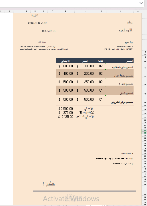 نموذج تفريغ وتنسيق بيانات احترافي على Excel
