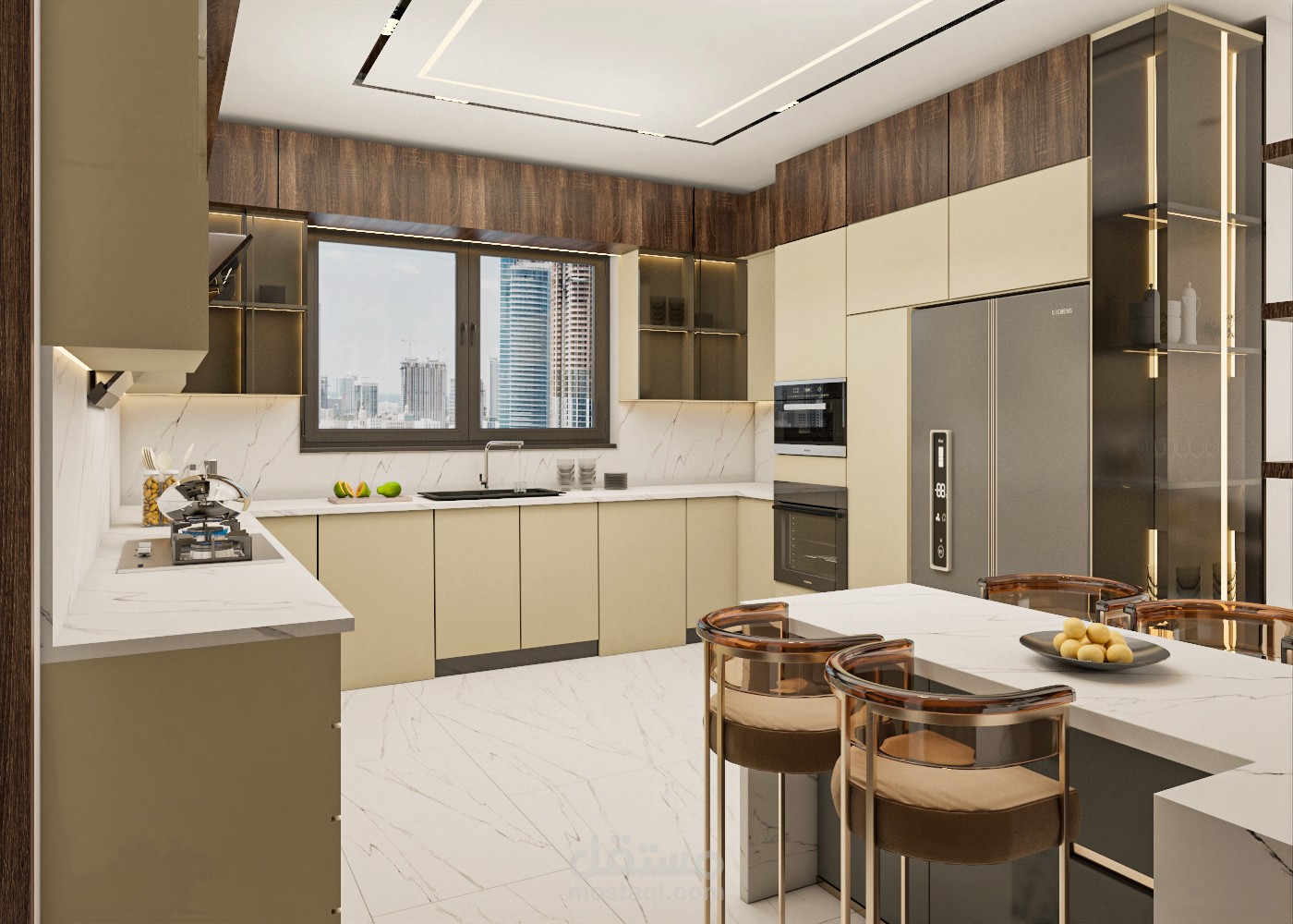 Interior design for kitchen
