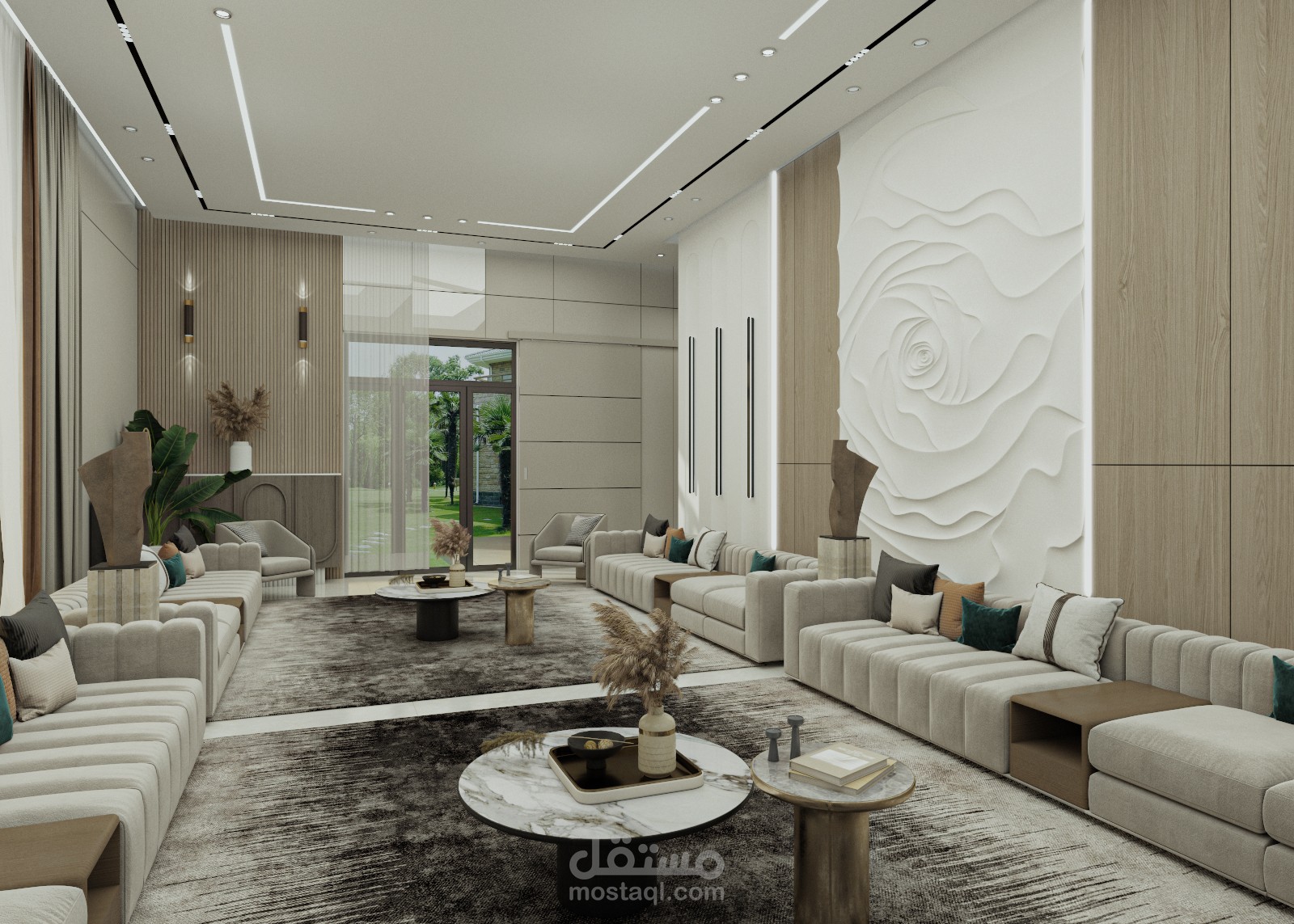 تصميم مجلس على الطراز الموديرن