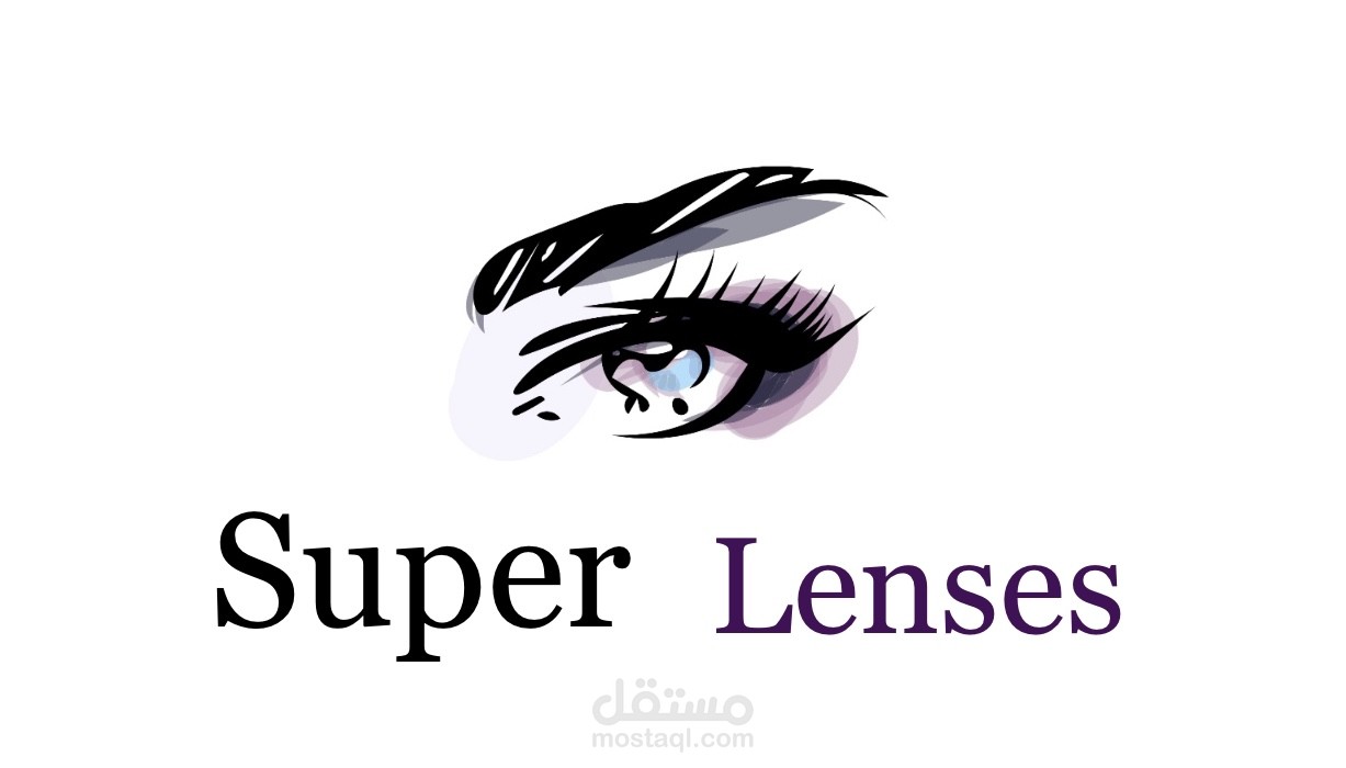 شعار لعدسات تجميليه