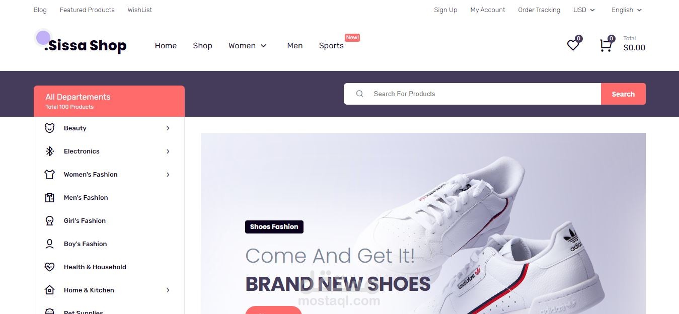 Trending Ecommerce Website