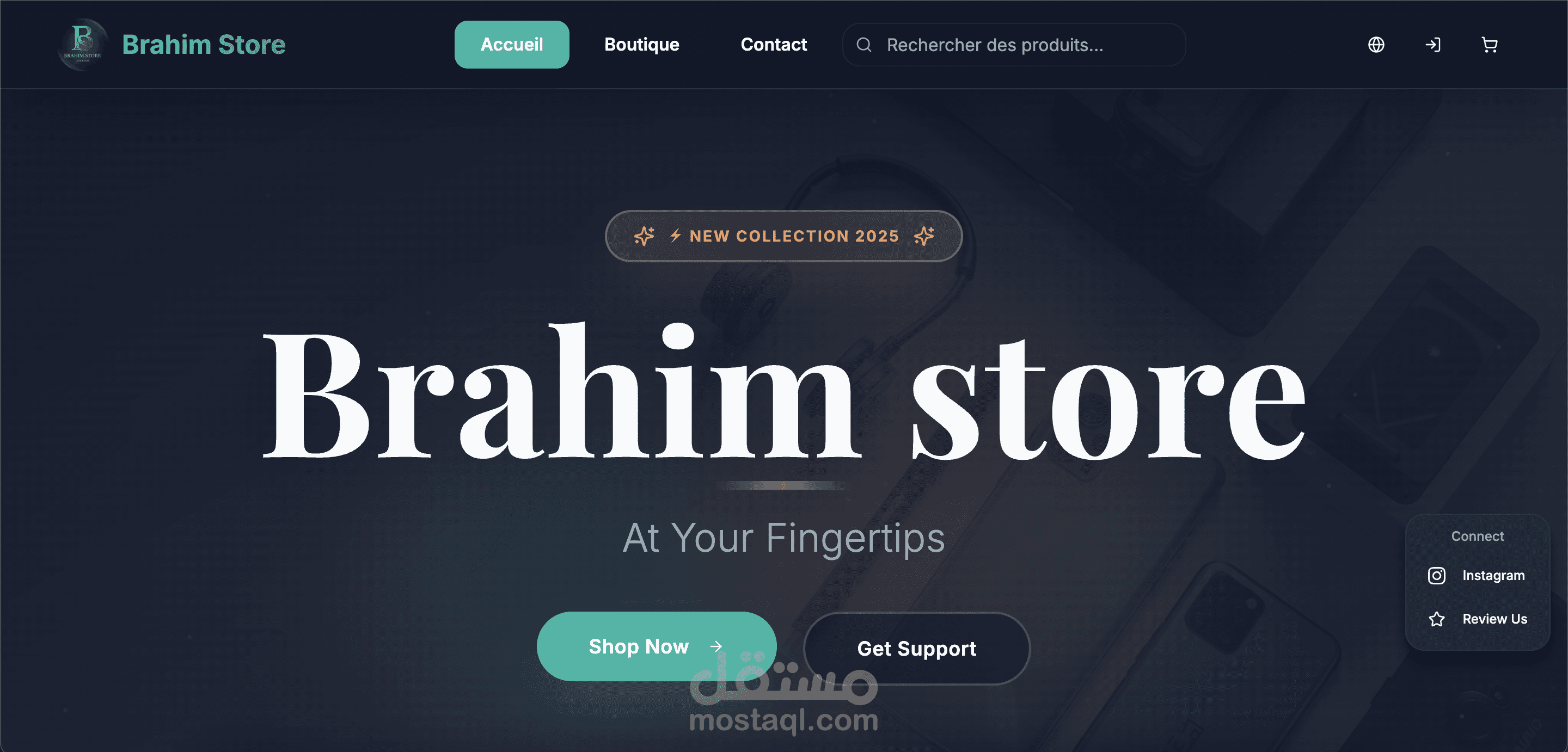Full Stack Developer – E‑commerce Platform