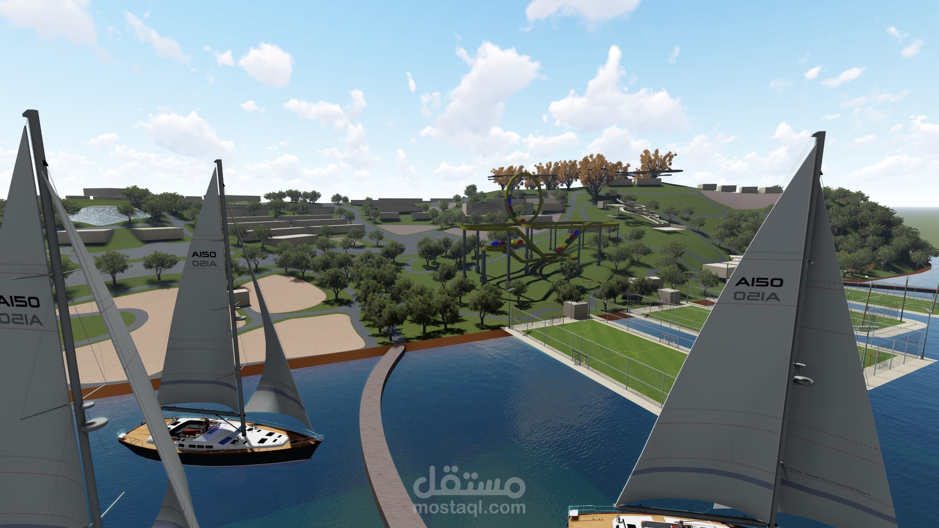 Mixed-use development in Burundi