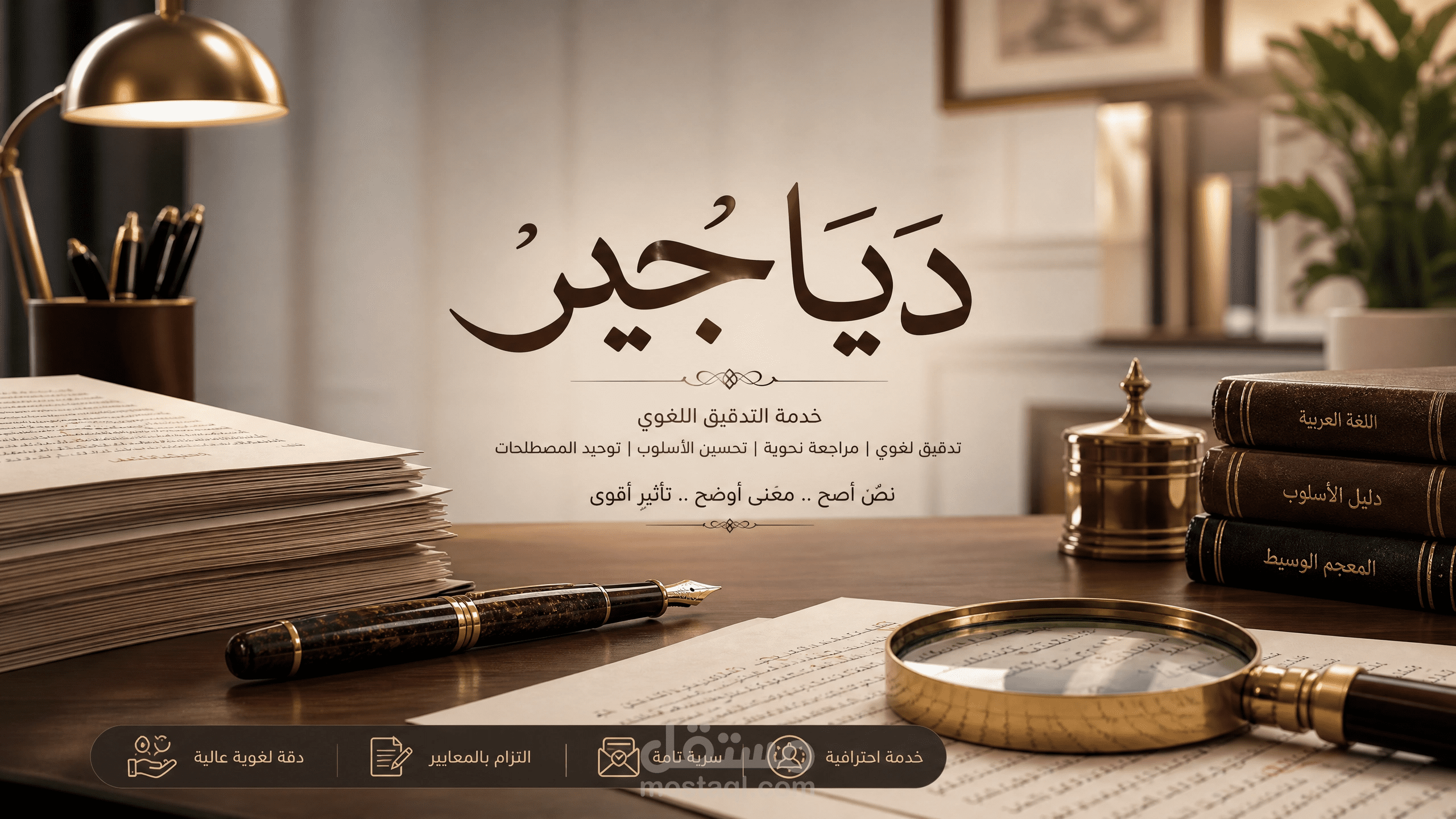 تدقيق لغوي - إعادة صياغة - تنسيق وضبط كلي