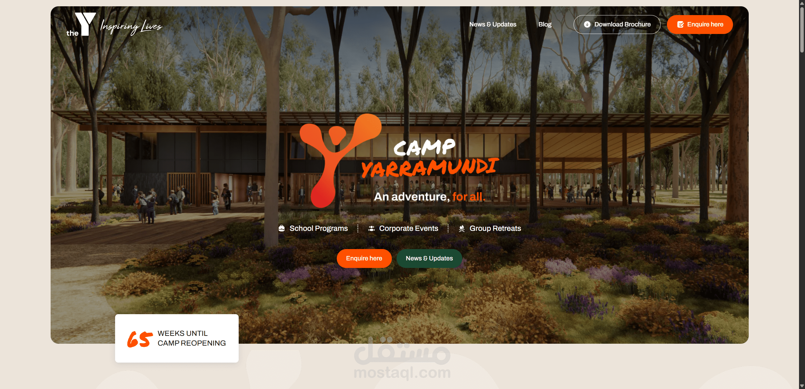 YMCA Camp Yarramundi Website