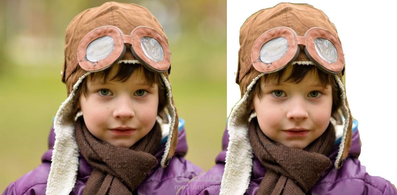 تعديل صور بخلفيات بيضاء