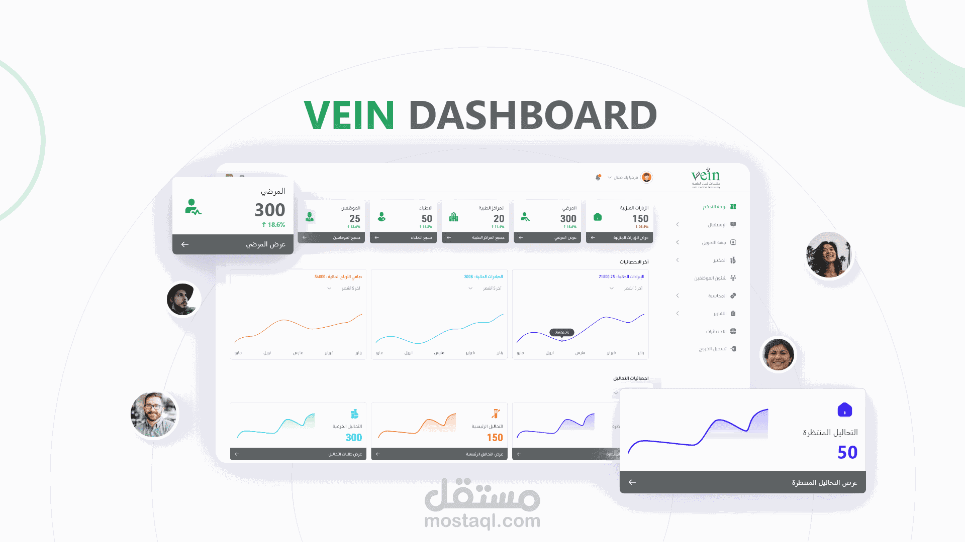 مشروع متكامل مختبرات طبيه