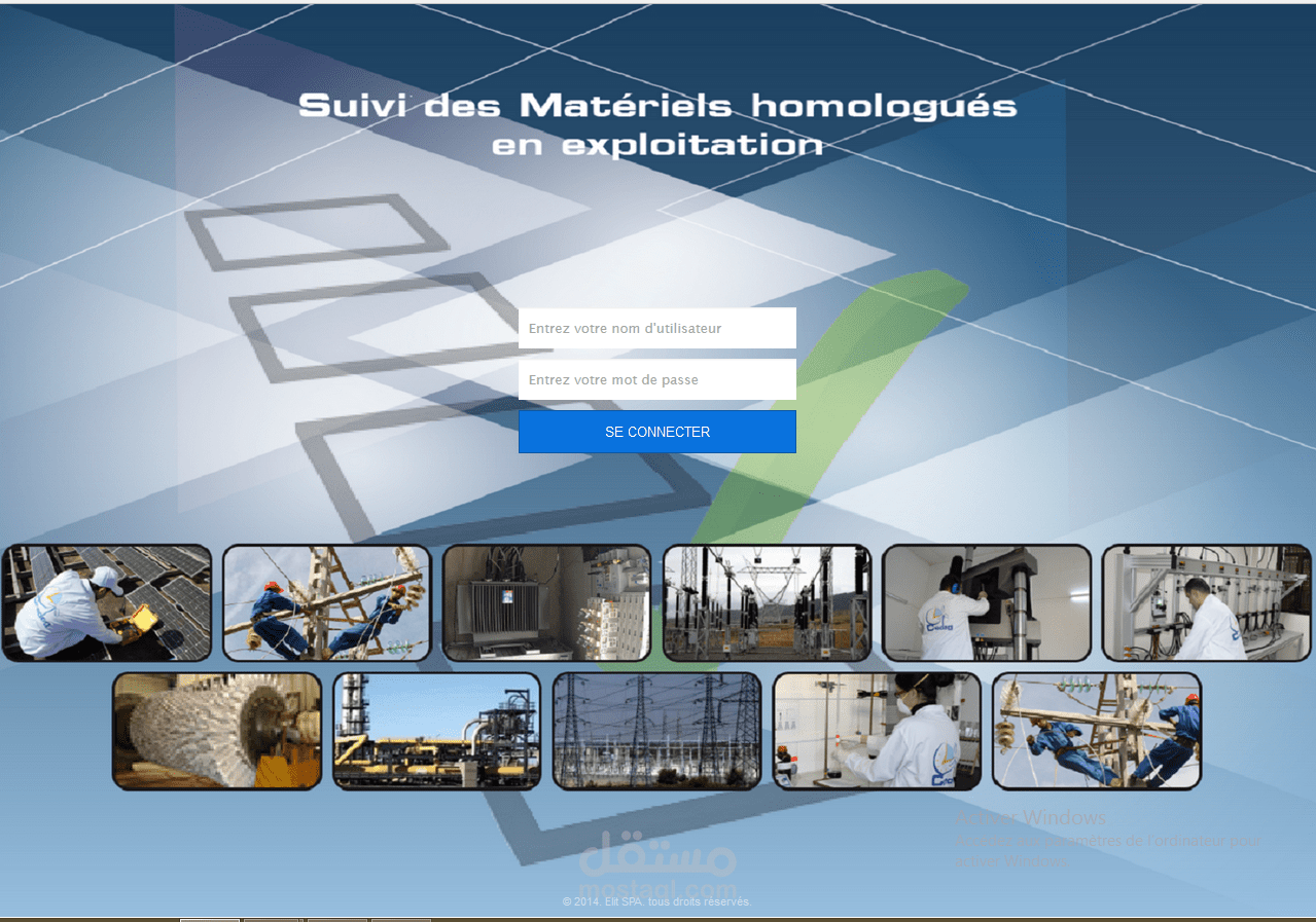 Management Web Aplication for material agrement