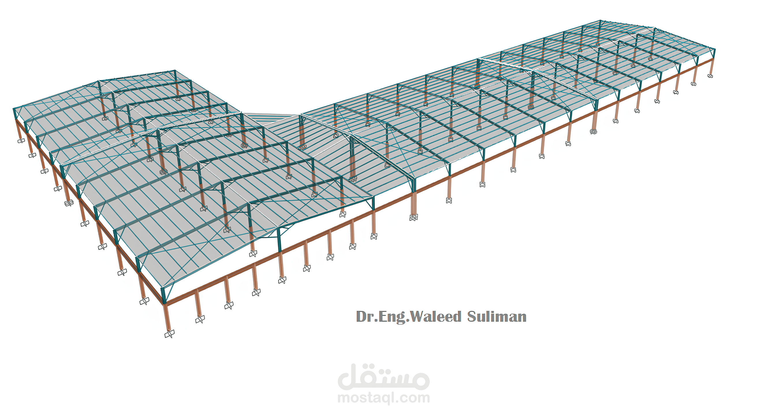 منشآت معدنية هنكارات ومظلات وكرفانات