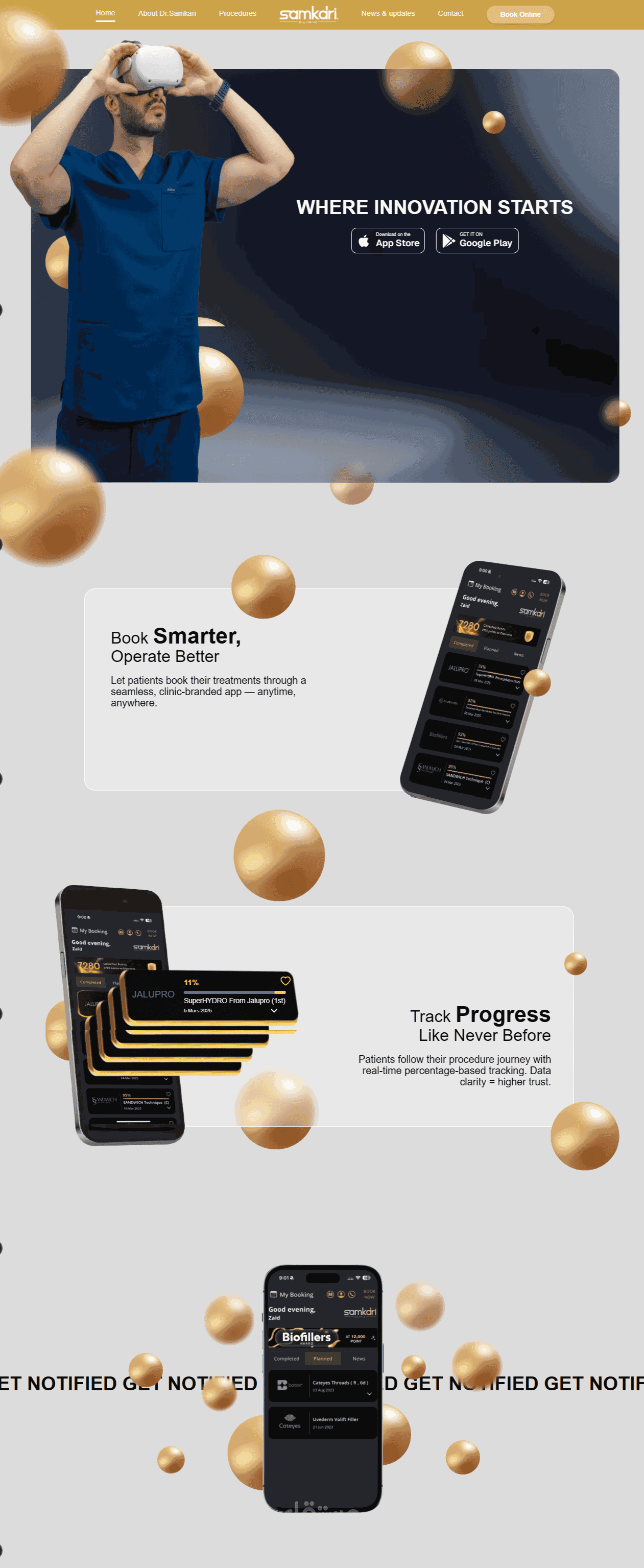 Dr.Samkari(project freelance with nextjs)