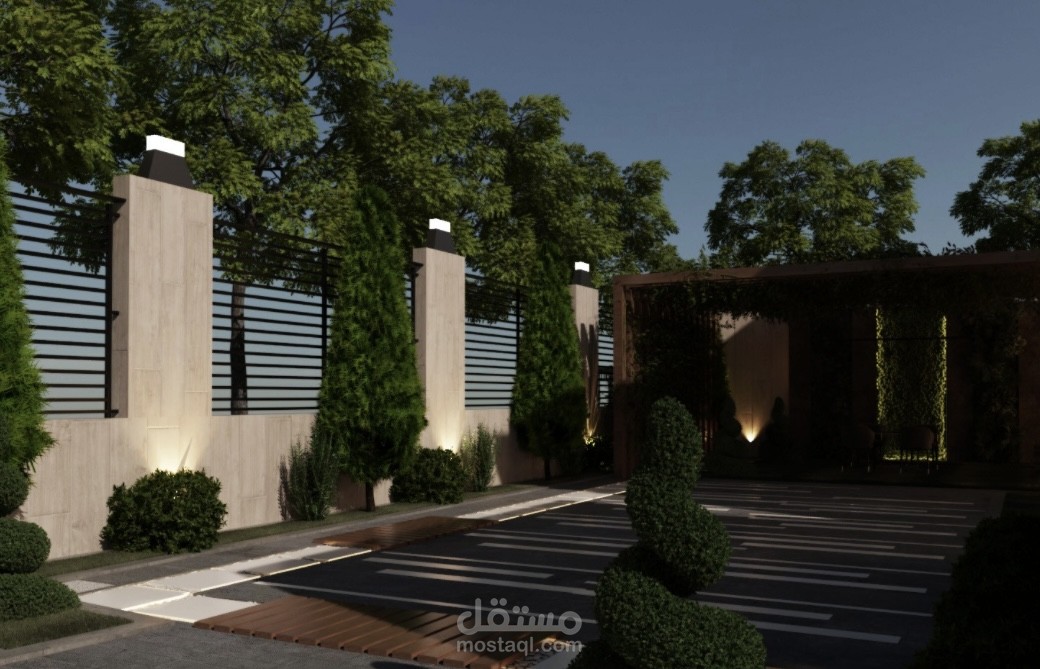 تصميم حديقة