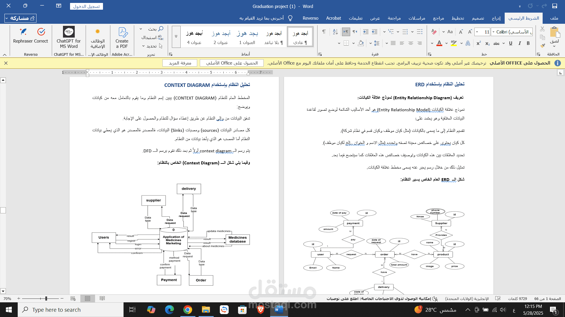مشروع تخرج
