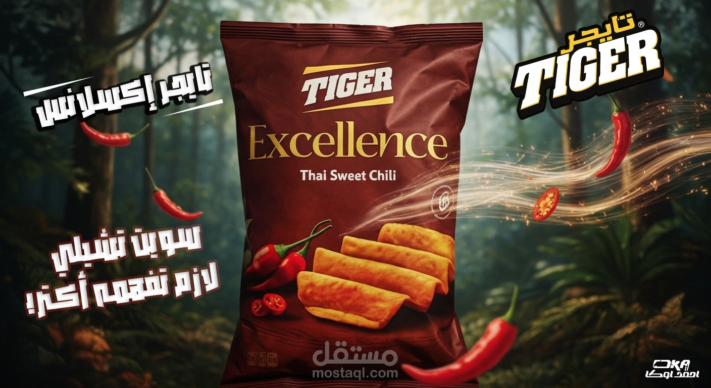 اعلان لشركة شيبسي تايجر