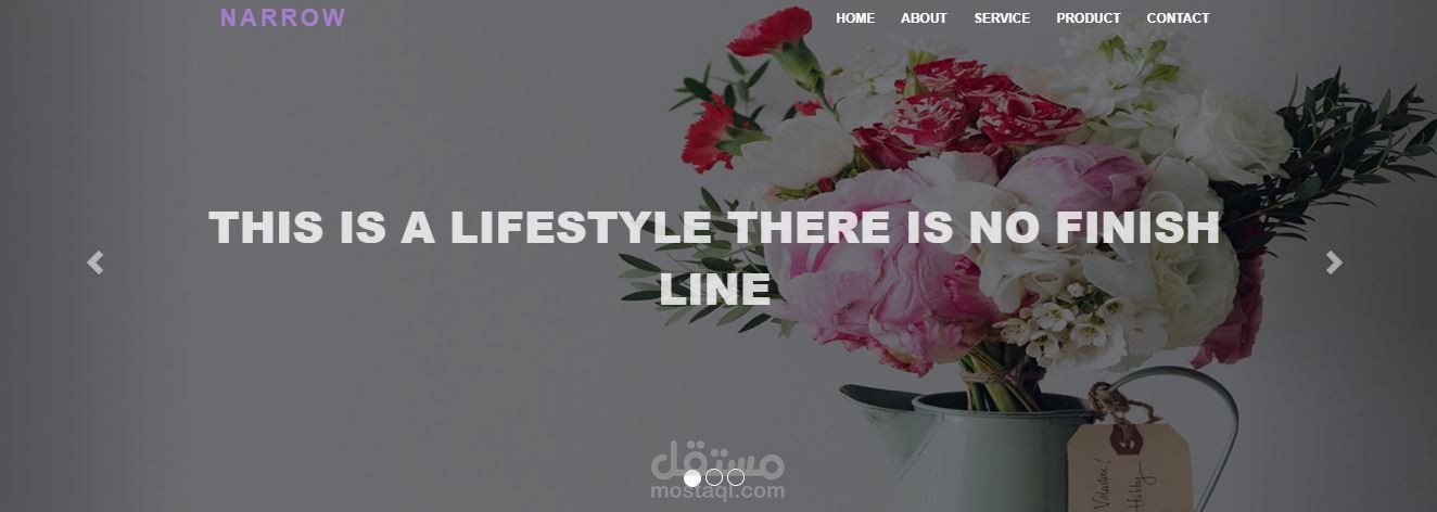 قالب بوتستراب لعرض المنتجات