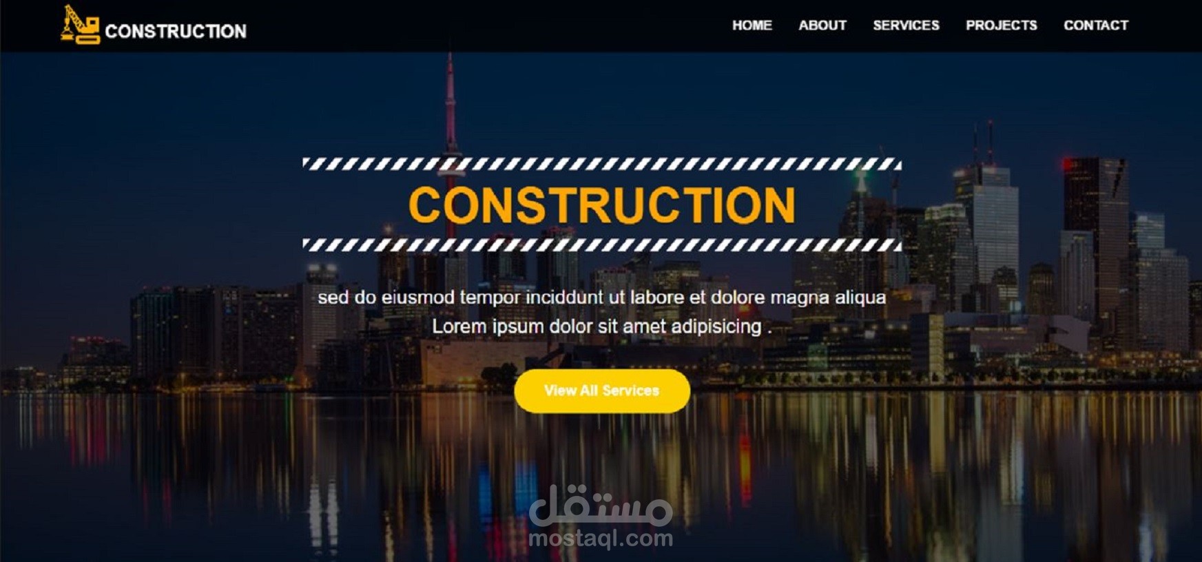 تصميم موقع هندسي احترافي بأقل التكاليف