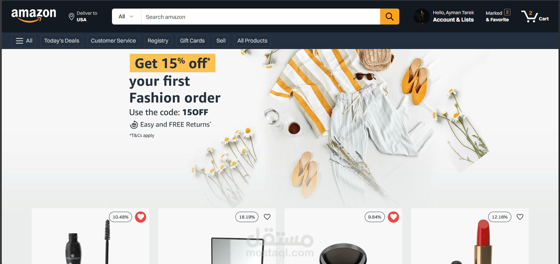E-Commerce Platform | منصة تجارة إلكترونية