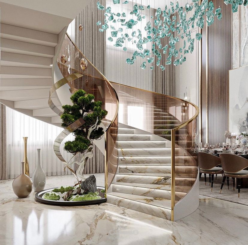 عمل تصميم لمطبخ مع ريسبشن