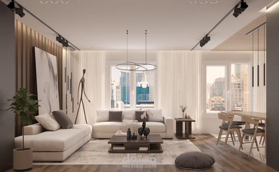 تصميم المساحات مع إخراجها 3d