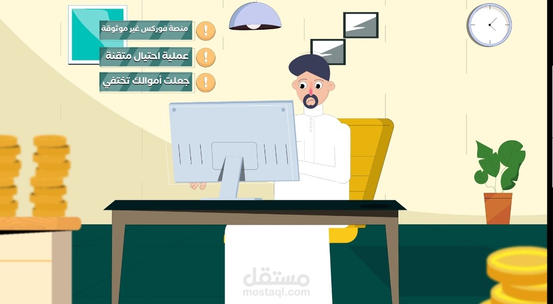 موشن جرافيك لصالح شركة محاماة