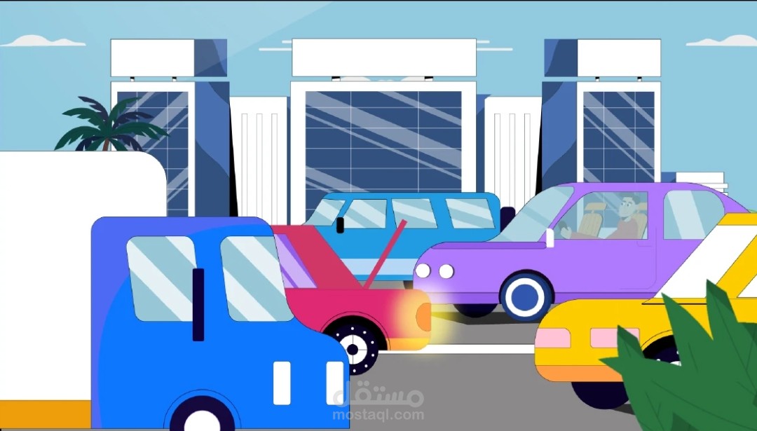 فيديو موشن جرافيك يشرح خدمات موقع كندي