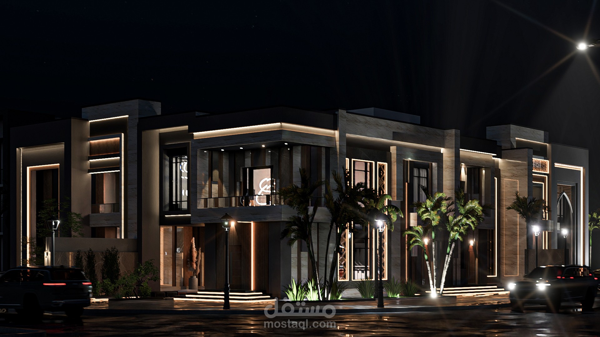 تصميم فيلا مشتركه , مصر