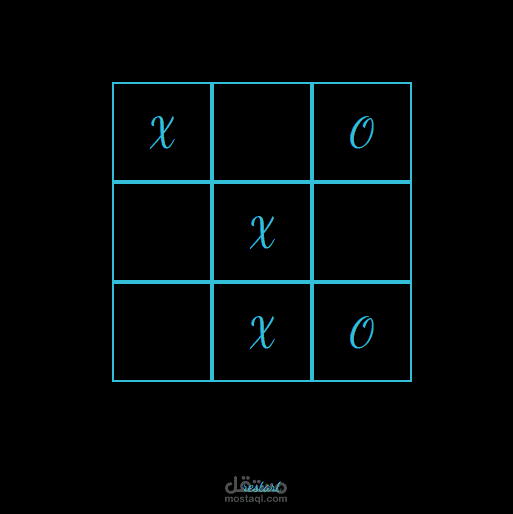 لعبة tic-tac-toe