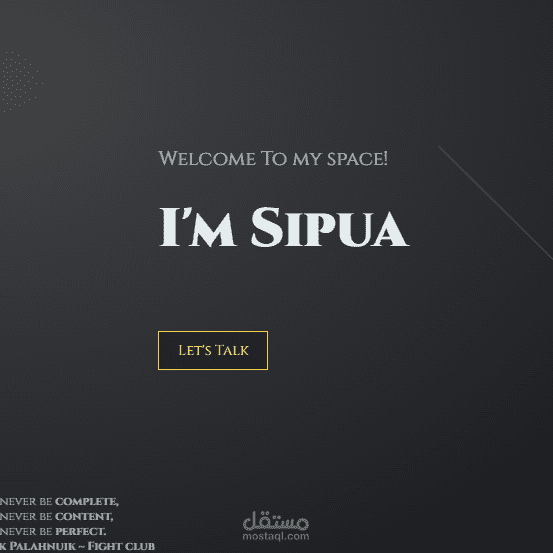 Website for a ux ui designer