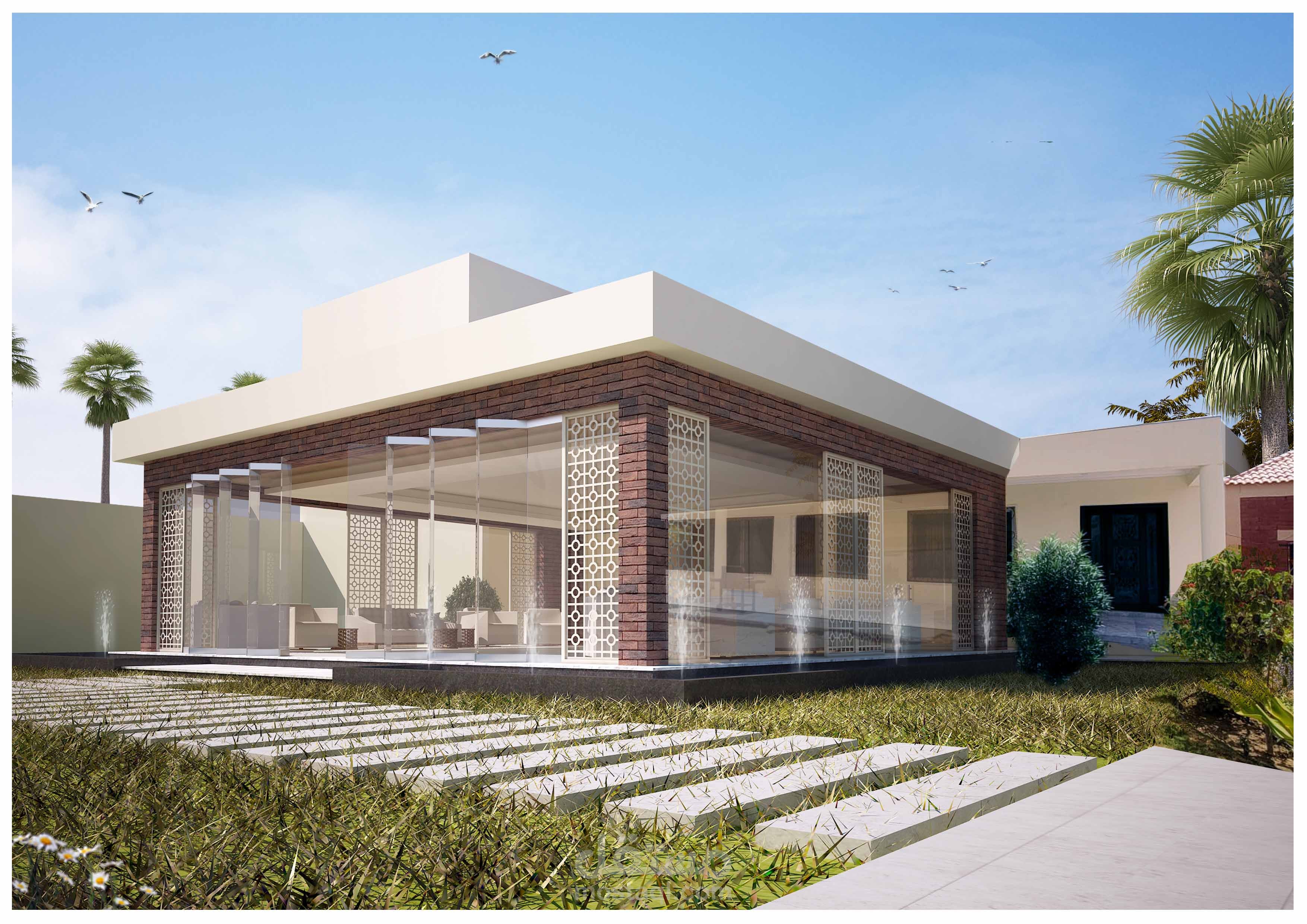 توسعة استراحة بحي الرمال بالرياض