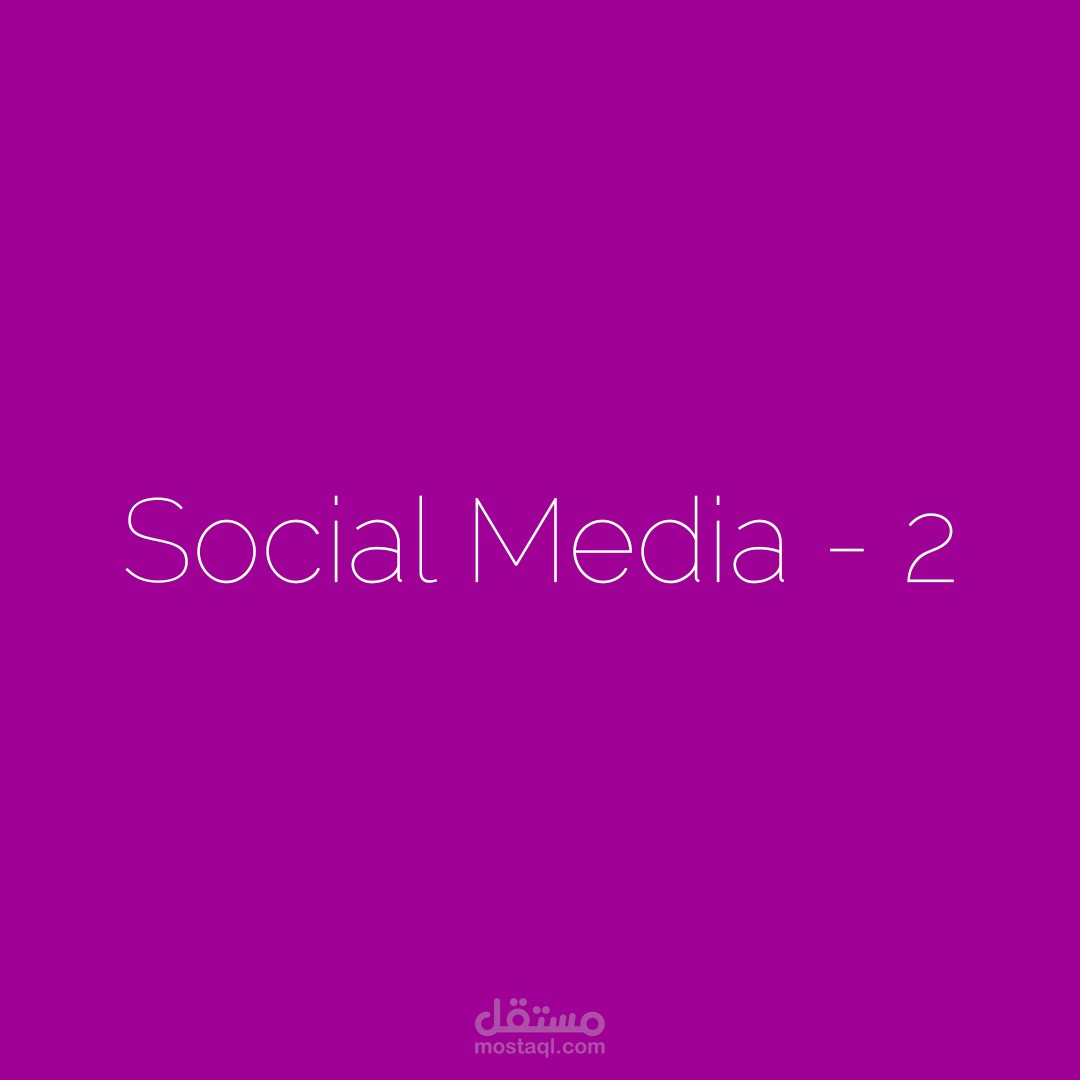 2 - Social Media