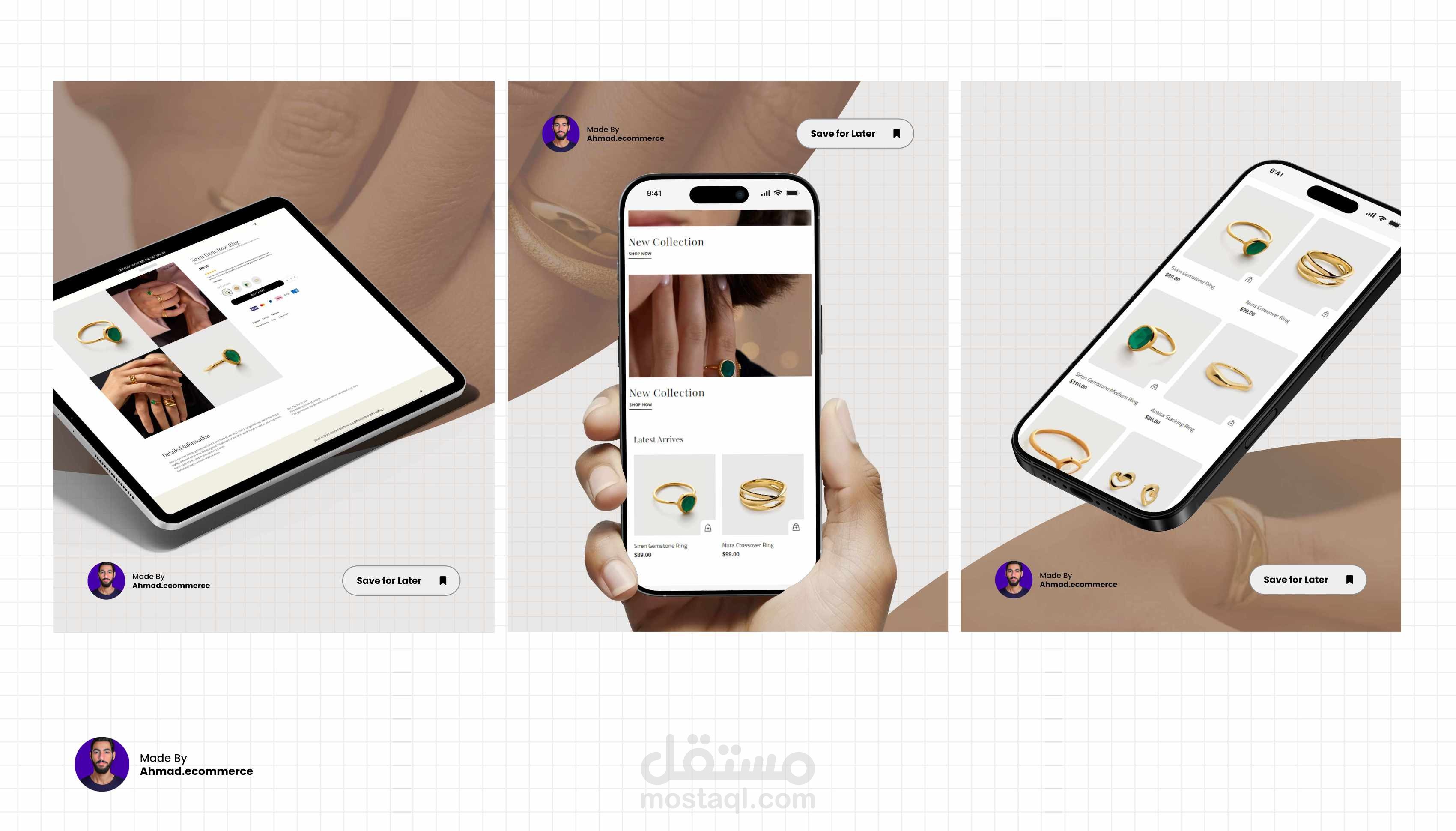 تصميم وتطوير متجر الكتروني ( مجوهرات ) ووكوميرس وردبريس