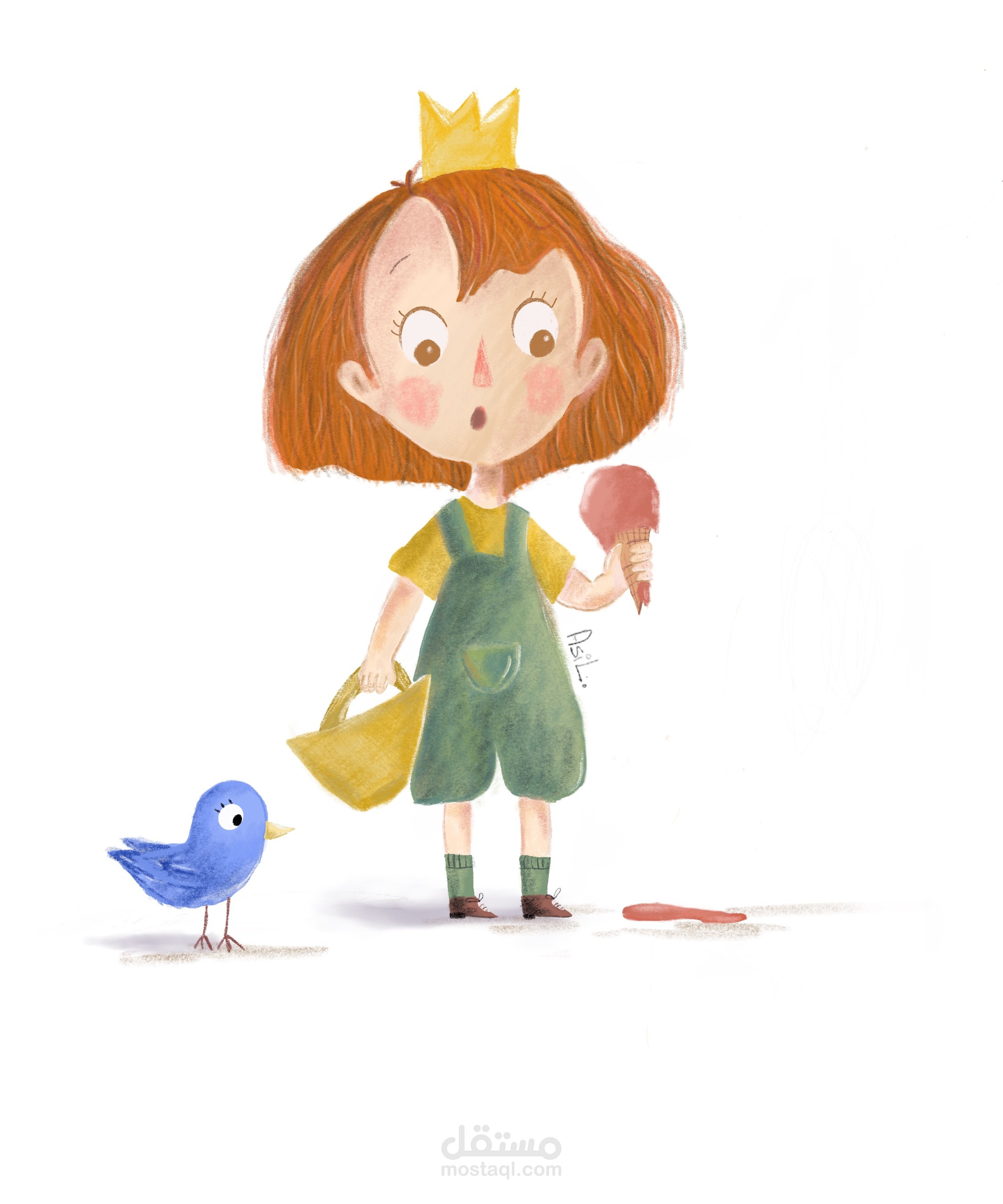 تصميم الشخصيات لكتاب الأطفال