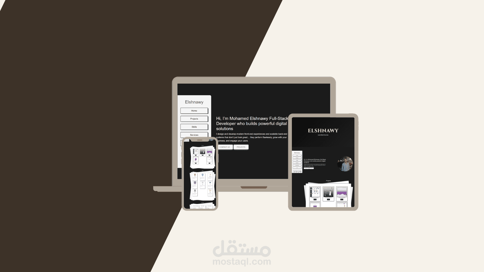 Personal Portfolio - بورتفوليو شخصي