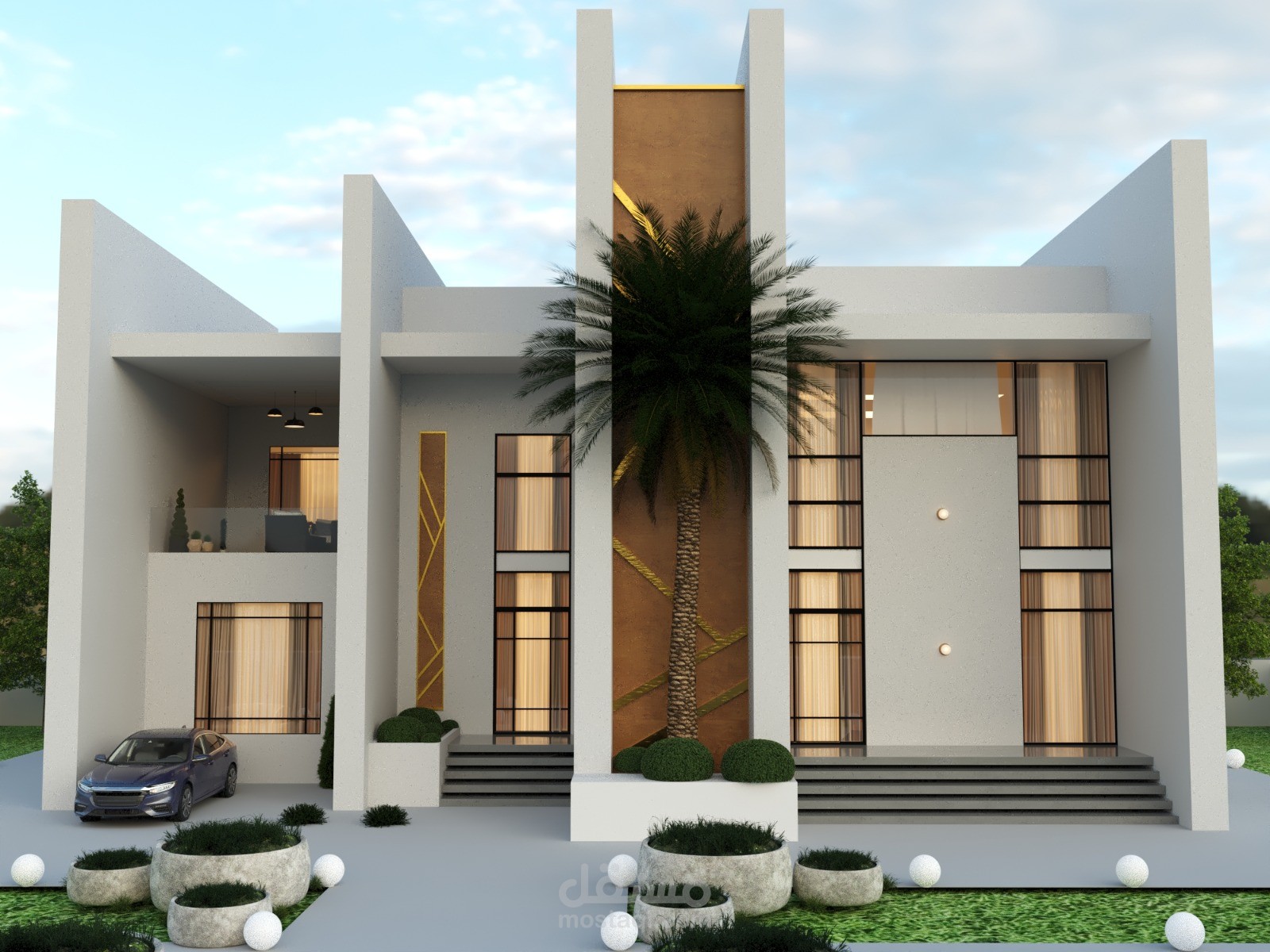 واجهة خارجية لفيلا