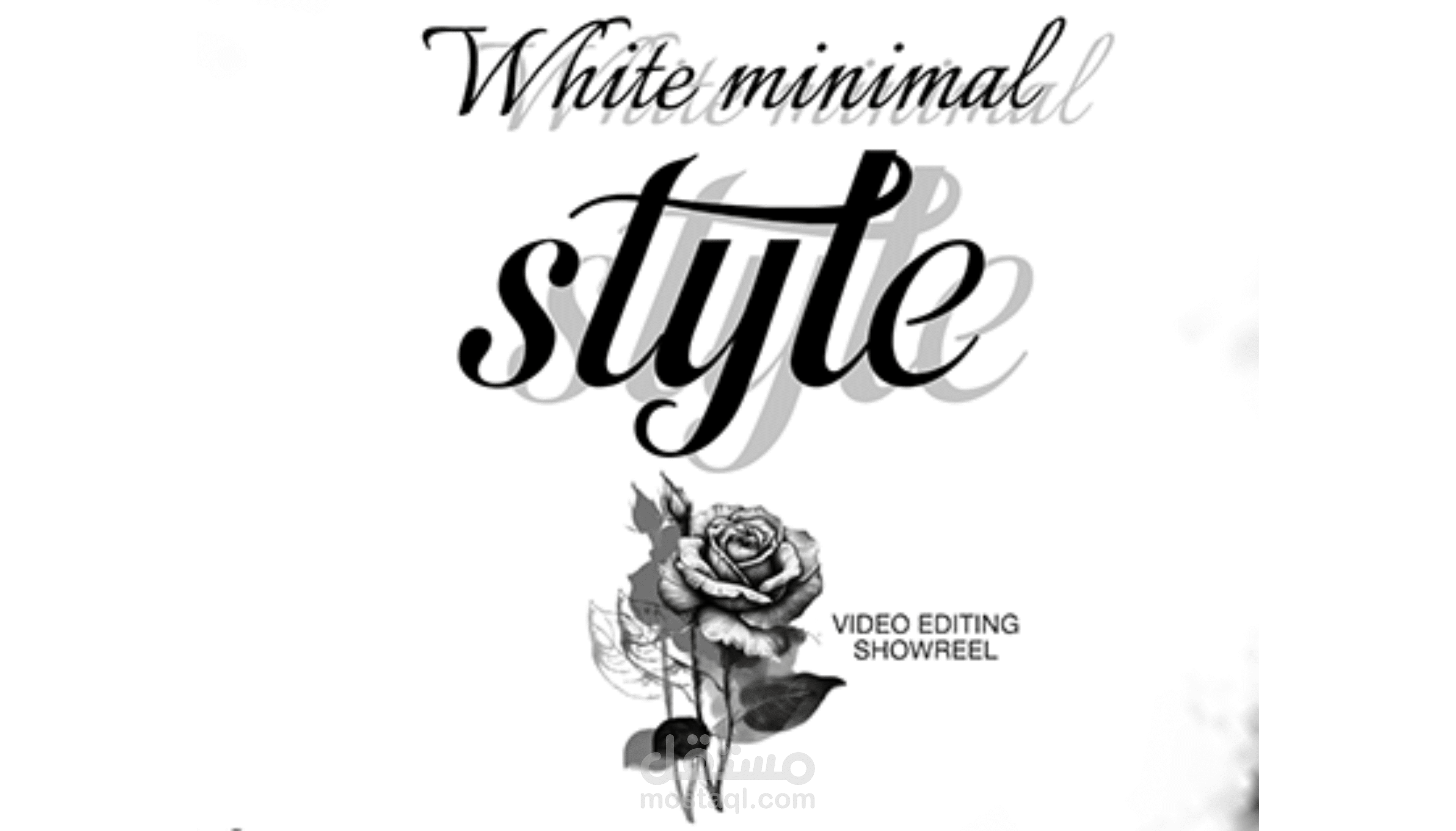 "مونتاج فيديو Shorts احترافي بأسلوب White Minimal العصري"