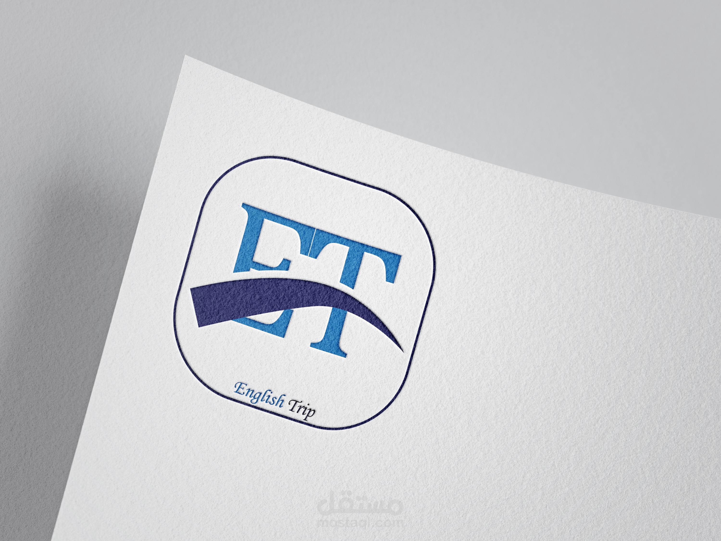 English Trip Logo, Brand Identity