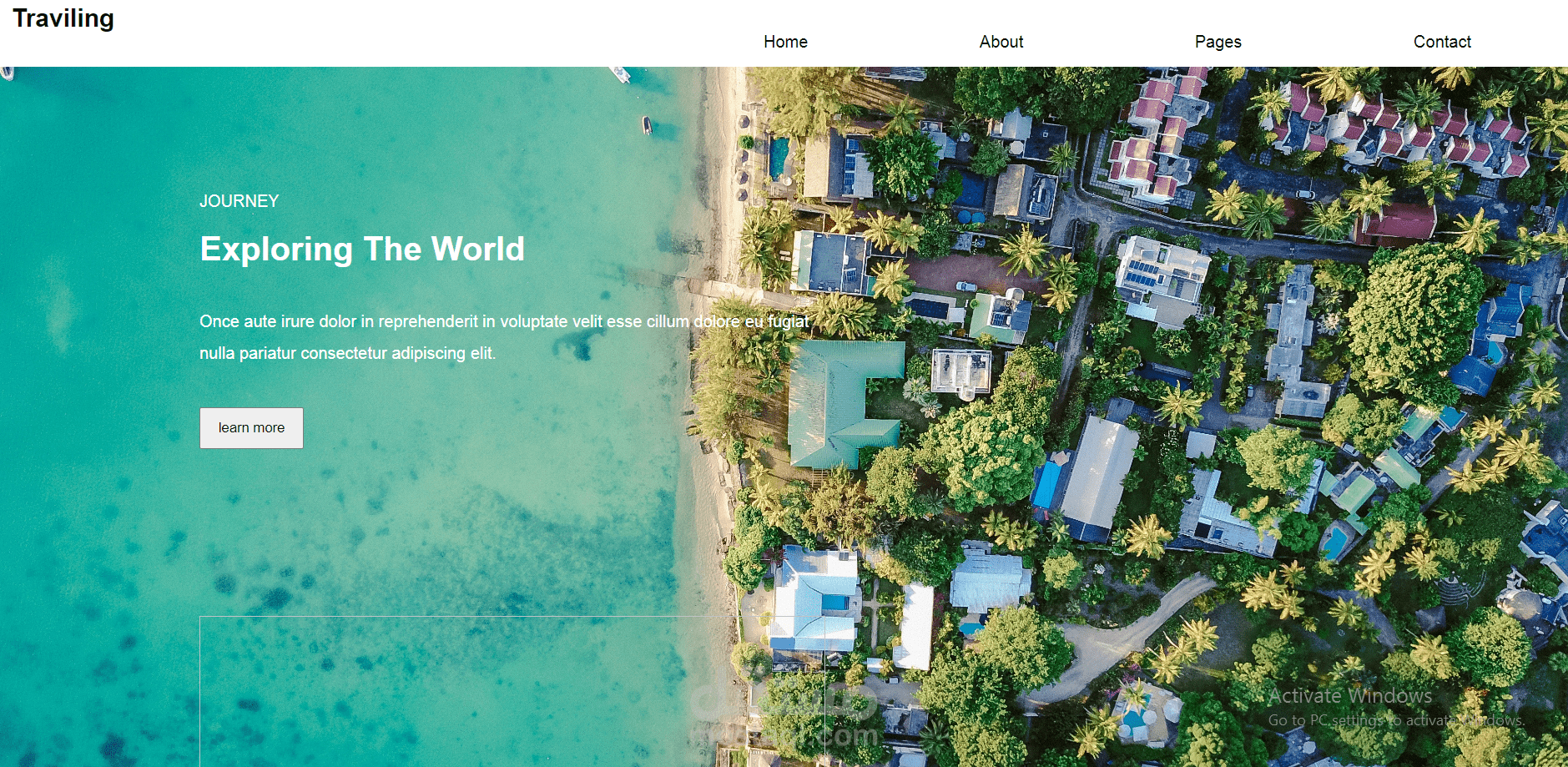 Front end development