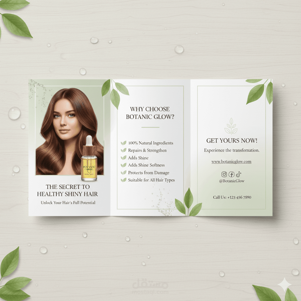 مطوية تسويق رقمي