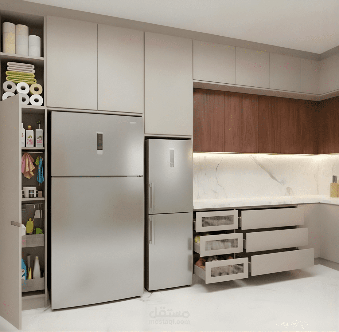تصميم مطبخ مودرن built in