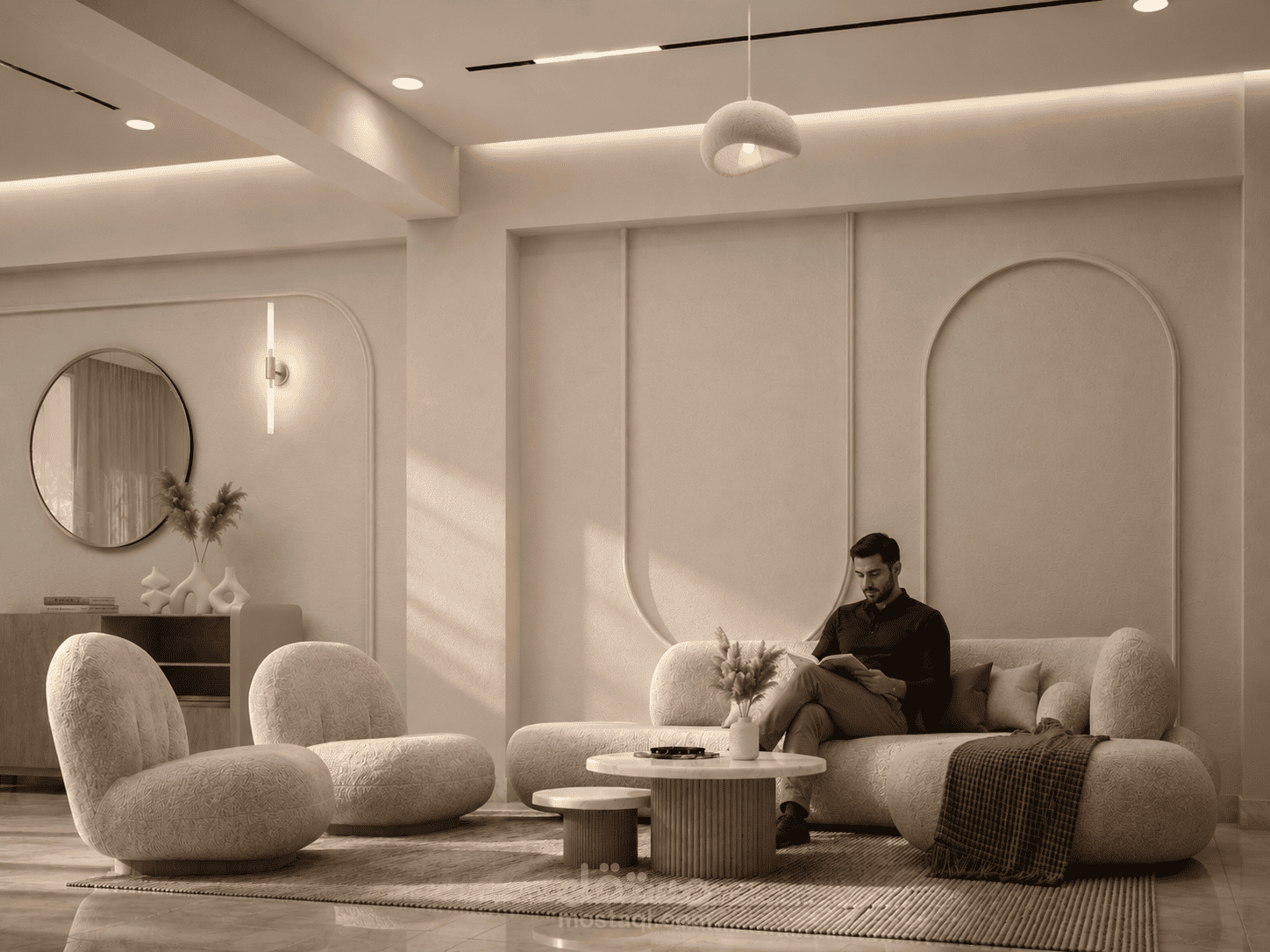 جزء من تصميم وحدة سكنية