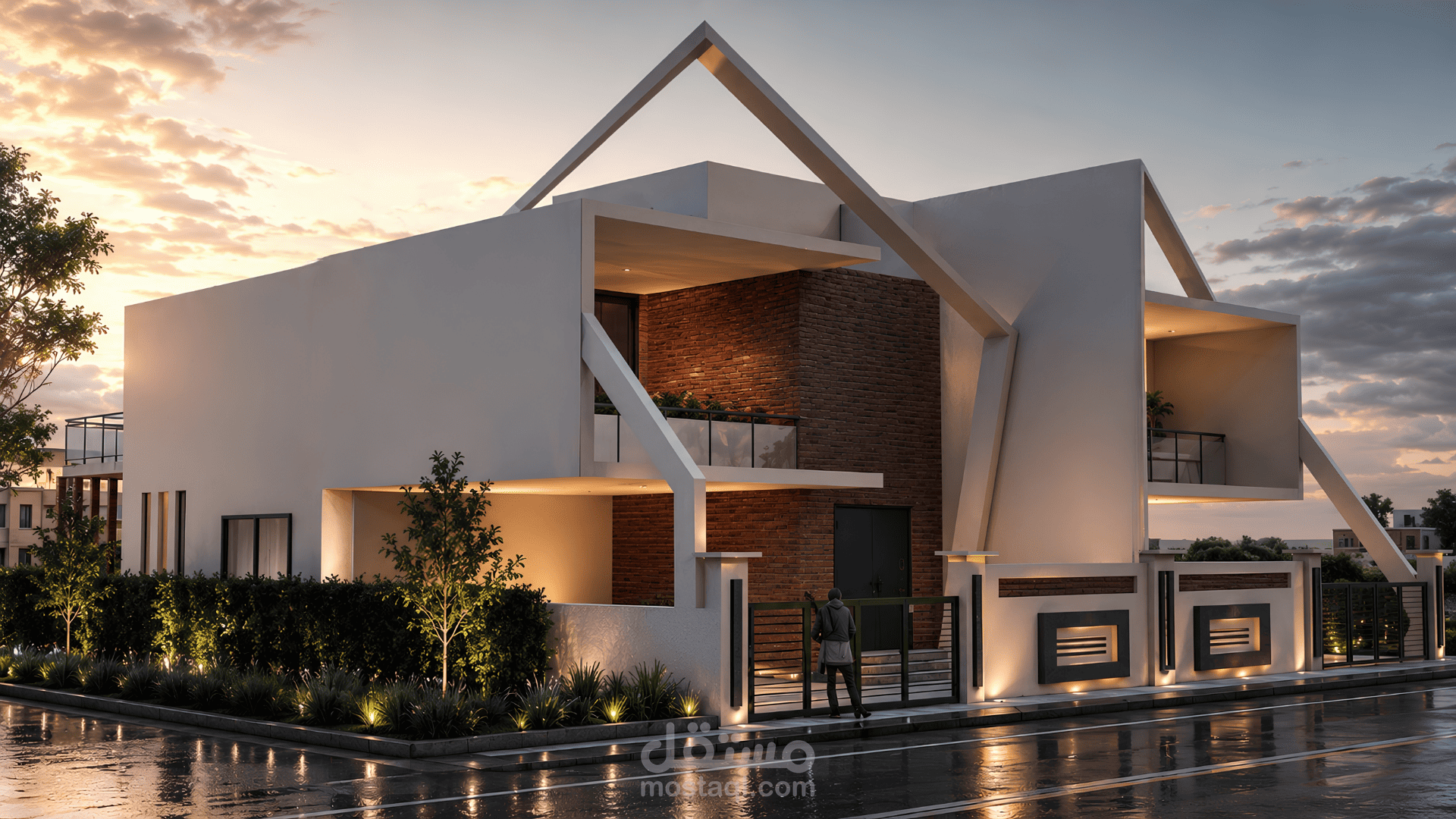 تصميم فيلا twin house