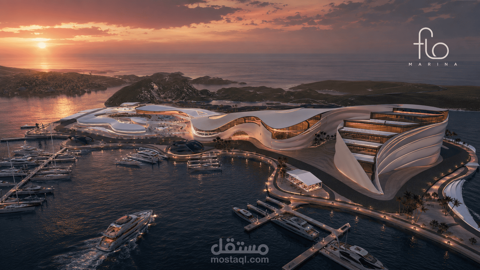 تصميم مارينا يخوت