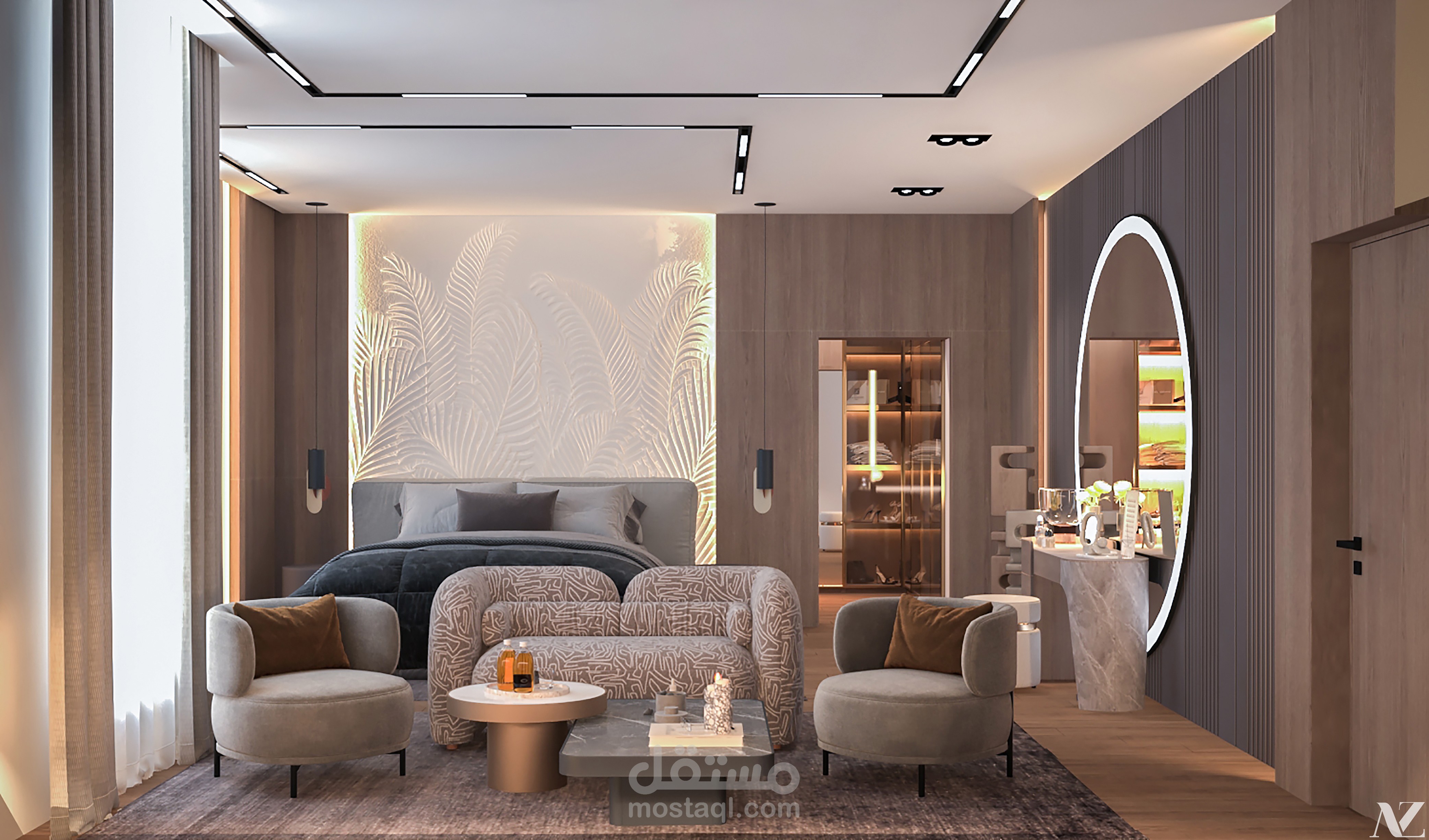 تصميم غرف نوم متنوعة